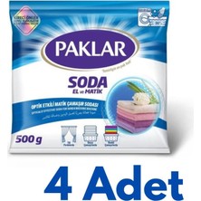 Paklar Soda Matik 500 gr 4 Adet