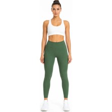 Can Çapar Kadın Yüksek Bel Fitilli Toparlayıcı Spor Tayt