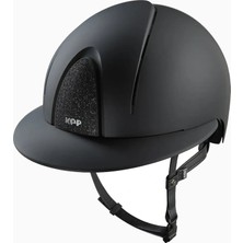 Kep Italia Smart Nova Tekstil Star Siyah Polo Binicilik Kaskı
