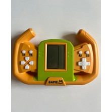 Mavi Su Dünyası Direksiyon Turuncu Lime Yeşili Tetris 14X8 cm