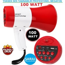 Ucuzcu Market Megafon (Yüksek Ses Taşınabilir Profesyonel Megafonu)