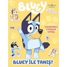 Colezium Bluey Ile Tanış - Çıkartmalı Etkinlik Kitabı