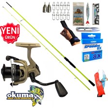 Okuma Outrax 3000 270CM 5-55GR Karbon High Tech Spin Olta Takımı Seti