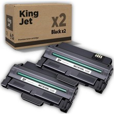 Kingjet Samsung Uyumlu MLT-D103L Yüksek Kapasiteli (2'li Paket) Siyah (Black) Çipli Muadil Toner | SCX-4728FD