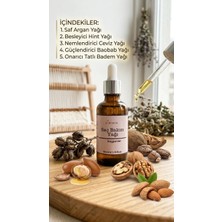 Orimin Saç Bakım Yağı (Argan +Hint Yağı Ağırlıklı Formül) – Doğal İçerikli, Besleyici & Onarıcı – Dökülme Karşıtı, Parlaklık ve Yoğun Nem 50 ml