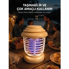 TeknoKapsül Askılı Tasarıma Sahip LED Aydınlatmalı Sinek Kovucu