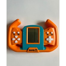 Mavi Su Dünyası Direksiyon Turuncu Turkuaz Tetris 14X8 cm