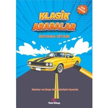 Colezium Klasik Arabalar Boyama Kitabı
