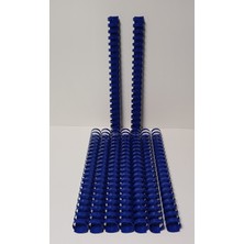 Düzey Mapibind Plastik Spiral 25 mm Lacivert 25'li Paket