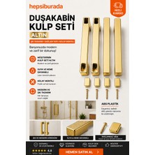 TR Duşakabin Kulp ( Altın/gold) ) 14 15 16 cm Ölçülere Uyumlu
