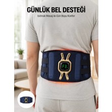 Toyigoo Çok Fonksiyonlu Masaj Kemeri Isı ve Titreşim Destekli