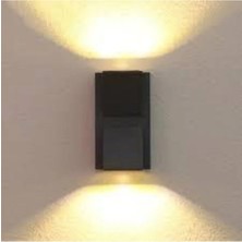 Mikasso 7W Rodos LED Aplik (Dış Mekan) Plastik Siyah