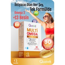Quavıt Multı Omega 30 Yumuşak Kapsul