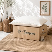 Sleepoos %100 Organik Pamuk Yastık 50X90 Büyük Boy