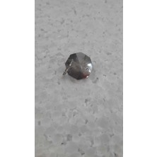 Mikasso 14 mm Füme Octagon Işlenmiş Avize Taşı 10 Adet Cam 1 E27 Gri Bebek / Çocuk Odası