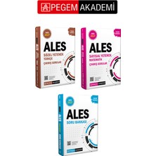 Pegem Akademi Yayıncılık PEGEM AKADEMİ 2027 ALES Sayısal Yetenek Matematik Tamamı Çözümlü
