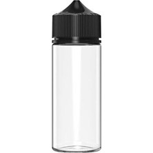 Cambellcap Gorilla 120ML Ithal V3 Pet Şişe - 5 Adet -(Şeffaf Şişe - Siyah Kapak)