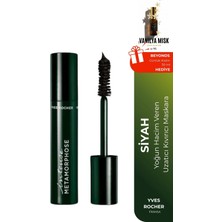 Yves Rocher Yoğun Hacim Veren Uzatıcı Kıvırıcı Maskara 24 Saat Kalıcı Besleyici Kirpik Bakımı 7.8 ml Siyah
