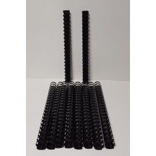Düzey Mapibind Plastik Spiral 25 mm Siyah 40'lı Paket