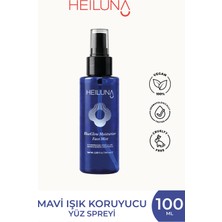 Heiluna Mavi Işık Koruyucu Işıltı Veren Yüz Spreyi | Mikroalg & Akasya Senegal | 100 ml