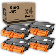 Kingjet Brother Uyumlu TN-3437 Standart Kapasiteli (4'lü Paket) Muadil Toner | DCP-L5500DN