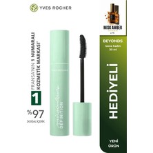 Yves Rocher Panoramik Etkili Ayırıcı Hacim Maskara Siyah 7.8 ml + Beyonds Misk Amber 30 ml Kadın Gece Edp