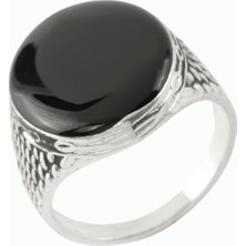 Zero Land Csmo-Tex Siyah Renkli Metal Erkek YÜZÜK-11921233-22