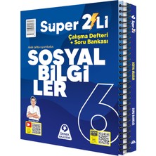 Örnek Akademi̇ Örnek Akademi 6. Sınıf Süper İkili Sosyal Bilgiler Seti Örnek Aka