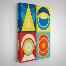 Trezon Ahşap Çerçeveli Auguste Herbin - Lune I TABLO-7358