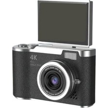 Eco Lounge 4K Video Çekim Özellikli Dijital Kamera 48 Mp 8x Zoom ve 180 Derece Döner Ekranlı