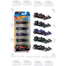 Hot Wheels Formula 1 5'li Set