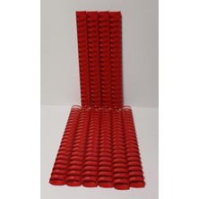 Düzey Mapibind Plastik Spiral 32 mm Kırmızı 50'li Paket