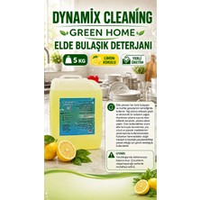Dynamix Wash 5 kg Elde Bulaşık Yıkama Sabunu Limon Kokulu Güçlü Temizlik ve Ekonomik Kullanım