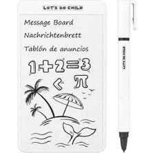 Eco Lounge Manyetik Mini Sihirli Yazı Tahtası 5,5'' - 14 cm
