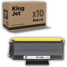Kingjet Brother Uyumlu TN-3290 Yüksek Kapasiteli (10'lu Paket) Muadil Toner | HL-5380