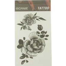 Zero Land Csmo-Tex Gül Tattoo Dövme STICKER-11928041-BEYAZ