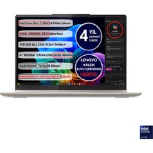 Lenovo Yoga 7 2-In-1 14ILL10 Intel® Core™ Ultra 7 256V 16GB Ram 1tb SSD 14" Touch 83JQ00GSTR Freedos Dokunmatik Taşınabilir Bilgisayar