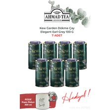 Ahmad Tea Kew Garden Elegant Earl Grey 100 G, 7 Kutu ve Rakun Kupa