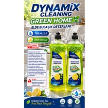 Dynamix Wash Green Home Elde Bulaşık Yıkama Deterjanı 750 ml x 2