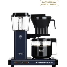 Moccamaster Kbg Select Cam Potlu Gece Mavisi Filtre Kahve Makinesi