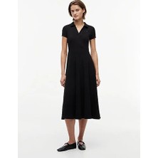 Tommy Hilfiger Tjw Kadın F&f Polo Midi Elbise