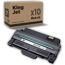 Kingjet Samsung Uyumlu MLT-D103L Yüksek Kapasiteli (10'lu Paket) Siyah (Black) Çipli Muadil Toner | ML-2950ND