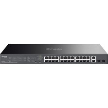 TP-Link P-Lınk Omada ES228GP 26 Port 10/100/1000 24XPOE 250W+2SFP Yönetilebilir Swıtch