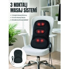 tp Buğz Titreşimli Masaj Koltuk Minderi Kademe Şiddet Ayarlı Isıtma Fonksiyonlu Masaj Pedi