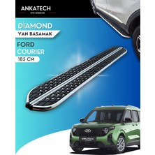 Ankatech Ford Courier 2 Diamond Krom Yan Basamak 185 cm 2023 Üzeri