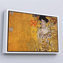 Trezon Ahşap Çerçeveli Gustav Klimt - Altınlı Kadın Tablosu - The 'woman In GOLD'-7088