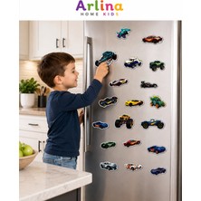 Manyetik Arabalar Magnet Seti