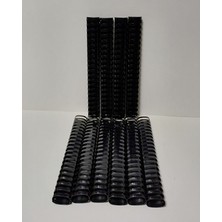 Düzey Mapibind Plastik Spiral 38 mm Siyah 50'li Paket
