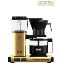 Moccamaster Kbg 741 Select Fırçalı Gümüş ve Cam Potlu Filtre Kahve Makinesi