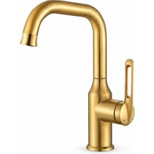 Valtemo STELLO LAVABO BATARYASI MAT ALTIN  (VM-1404)